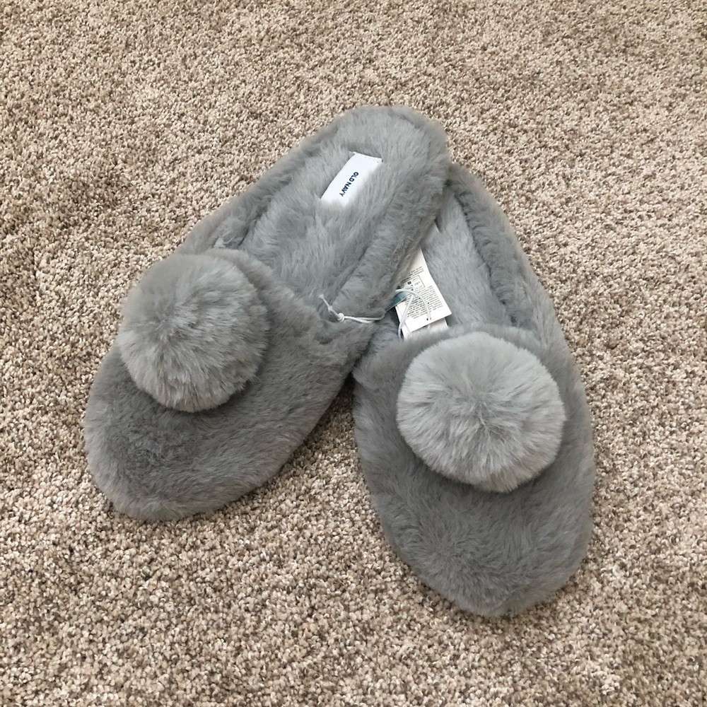Faux Fur Slippers- NWT